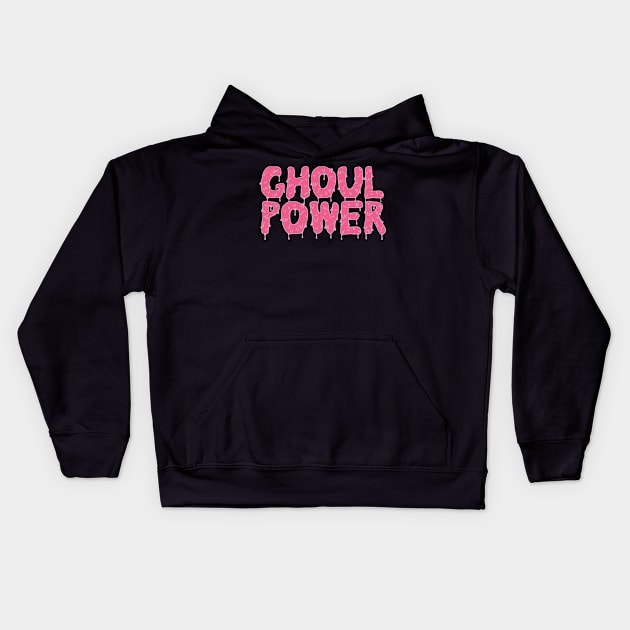 Ghoul Power Kids Hoodie by Eugenex